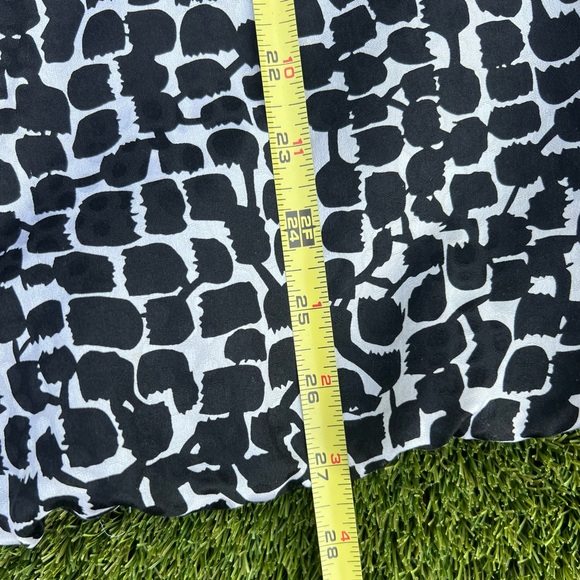 White House Black Market Strapless Silk Dotted Bubble Mini Dress Size 2 - Picture 9 of 13